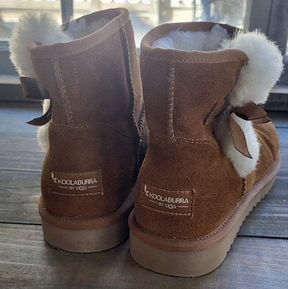 Koolabura Victoria Mini Pull-on Suede Ankle Boot - Picture 7 of 14